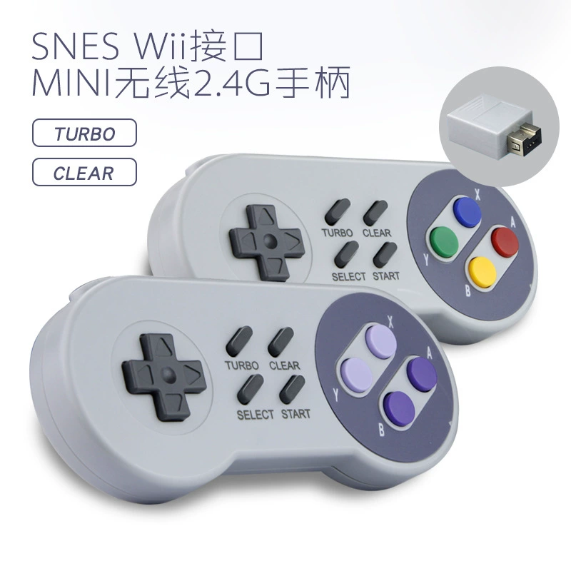 Nintendo Super NES Mini Wireless 2.4G Controller Super NES Mini Controller WII Interface