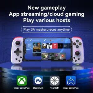 D6DP Stretchable Controller PS4/PS5/Xbox/PC Streaming Wireless Game Controller for Mobile Android iOS Emulator