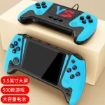 2025 New Q21 Handheld Game Console 500-in-1 Retro Large Screen Classic Dual-player Handheld for Kids