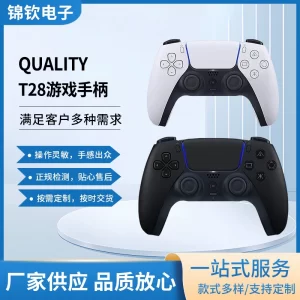 T28 Game Controller PS5 Appearance PS4 Wireless Controller Bluetooth Android Controller Full Color Hot Export Model