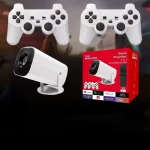 Hot-Selling Cross-Border M300MAX Projector Home Game Console P-30MAX Portable Family Party Projector