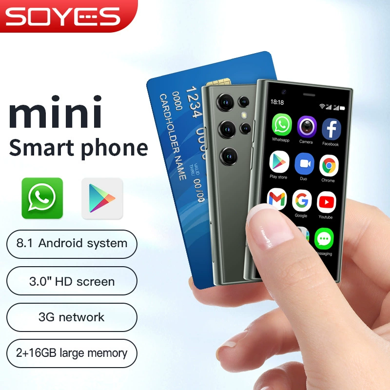 SOYES S23pro Cross-border Mini Phone Dual SIM Quad-core Google 3G Android Smart Mini Phone with Google System