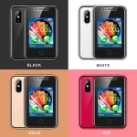 Foreign Trade Mini Hot Sale Phone 1.77-inch Touchscreen Card-insertable Bar Feature Phone Multi-functional Phone