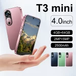 New Mini T3 Mini Cross-border Phone 4G Android 8.1 Export Small Smart Phone for Children and Students