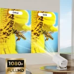 New Cross-Border Gaming Version Portable S40 Projector 4K Android 11 HD WIFI 1080P Home Gaming Console