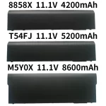 Compatible with Dell 8858X T54FJ M5Y0X E6420 E6520 E5420 E5520 Laptop Battery