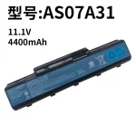 Compatible with AS07A31 A32 A41 A42 A71 A72 A75 4710 4730 Laptop Battery