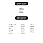 Replacement Laptop Battery for ASUS B31N1637 F510UA S5100U X510UF X510UQ S15