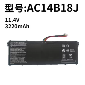 Compatible with Acer AC14B18J V5-132 122 V3-111 PN15Q3 MS2394 Laptop Battery
