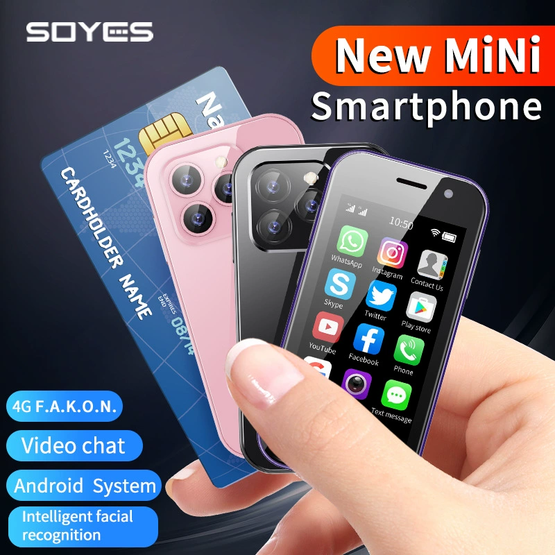 SOYES XS14PRO Mini Smart Phone 4G MediaTek 3G Network OTG Mini Android Small Screen