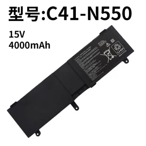 Compatible with ASUS C41-N550 N550J/JA/JK N550X47JV G550J/JK/JX Laptop Battery