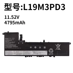 Compatible with Lenovo L19M3PD3 L19D3PD3 Xiaoxin Pro-13 2019/2020/21 Laptop Battery