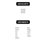 Compatible with ASUS A32-K93 A31-K93 A42-K93 K93SM K93S A93 K95 Laptop Battery