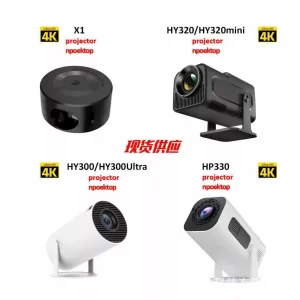 Cross-Border Mini Home Projector Portable Screen Sharing Projector for Kids Mobile Animation