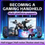 D8 Telescopic Bluetooth Game Controller for Tablet, Switch, and Mobile Phone with RGB Lighting and Six-Axis Vibration
