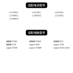 Compatible with Lenovo L17L3PG1 Legion Y530-15ICH / Y7000 Laptop Battery