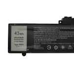 Compatible Laptop Battery for Dell GK5KY Inspiron 13 7347 7348, Inspiron 11 3147 3148