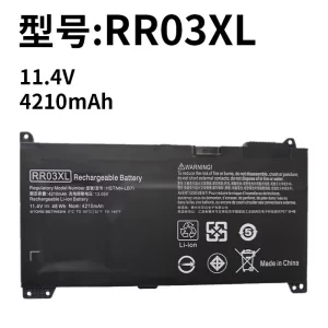 Replacement HP RR03 Laptop Battery – Fit for 430 440 450 455 470 Series