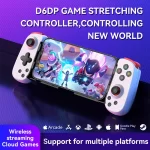 D6DP Stretchable Controller PS4/PS5/Xbox/PC Streaming Wireless Game Controller for Mobile Android iOS Emulator
