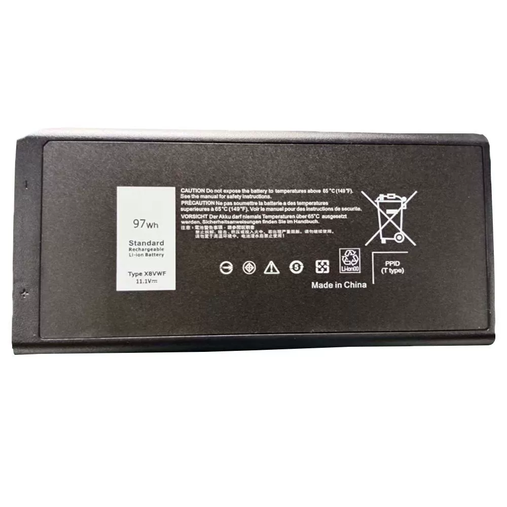 Dell X8VWF 4XKN5 CJ2K1 XN4KN Replacement Laptop Battery