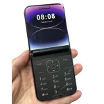 Cross-border Export Mobile i15 Pro Dual SIM Non-smart Flip Phone Keypad Elderly 2G Phone