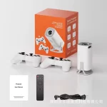 New Cross-Border Game Version Portable Projector S40 4K Android 13 WIFI HD Home Game Machine