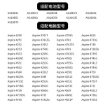 Factory Direct Wholesale Suitable for Acer AS10D31/41/51/61/71/75/81 4741 Brand New Battery