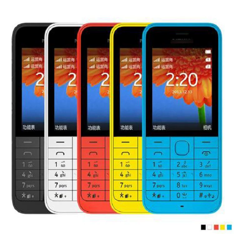 Cross-border 220 Elderly Phone GSM 2G Non-smart Dual SIM Button Phone for Seniors Foreign Trade Mobile