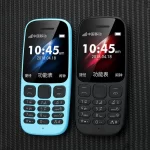 Cross-border Hot Sale 105 Elderly Phone Dual SIM 2G GSM Bar Button Feature Phone Factory Wholesale