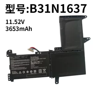 Replacement Laptop Battery for ASUS B31N1637 F510UA S5100U X510UF X510UQ S15