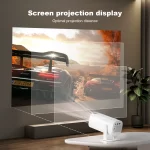 Cross-Border New Mini Portable Projector LCD Android Projector Indoor Ultra HD High-Quality Sound