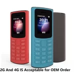 GSM 2G 105 2021 Global Dual SIM Bar Student Elderly Button Phone Long Standby