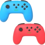 Switch Pro Bluetooth Wireless Game Controller NS Lite Mini Grip Dual Vibration Private Mold with Rubber Coating