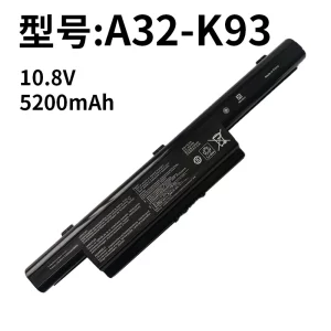 Compatible with ASUS A32-K93 A31-K93 A42-K93 K93SM K93S A93 K95 Laptop Battery