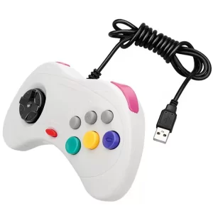 Sega Saturn USB Game Controller Sega Saturn Styled USB PC Controller Retro Sega USB Gamepad