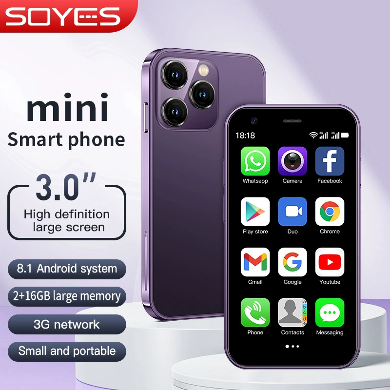 SOYES XS15 Cross-border Mini Android Smartphone Supporting 3G Dual Networks with Google Apps