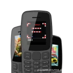 Cross-border Mobile Phone H106 Senior 2G Dual SIM Feature Phone with Large Volume GSM Long Standby Button Elderly Phone Wholesale